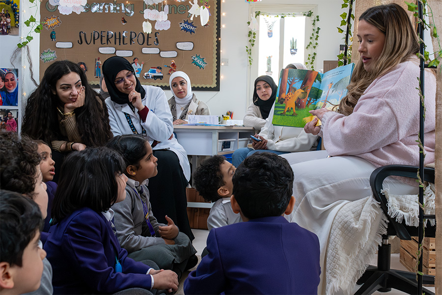 المرحلة الابتدائية | ورشة عمل لأولياء الأمور لدعم القراءة في المنزل - Stay and Read -  Parent Active Workshop