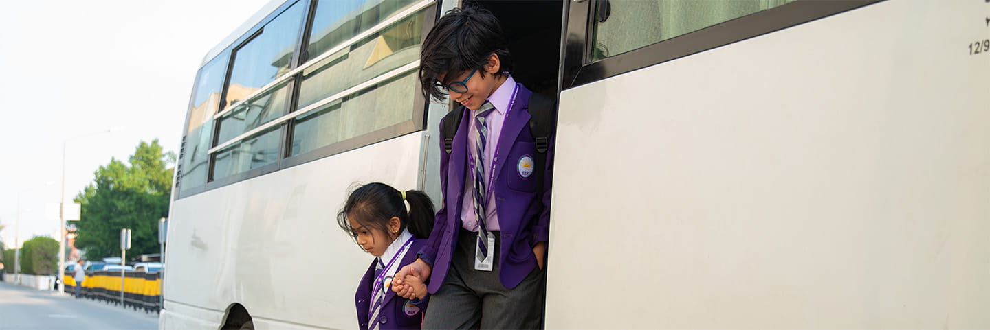 خدمة الباص المدرسي | المدرسة البريطانية بالكويت - Content Page Header